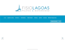 Tablet Screenshot of fisiolagoas.com